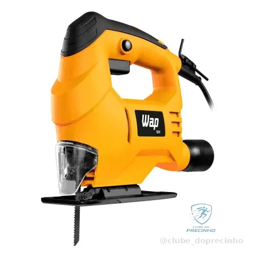 WAP Serra Tico Tico ESTT 550 Ferramenta para Cortar Madeira Aço e Polí­meros, com Bocal de Aspiração 550W 127V