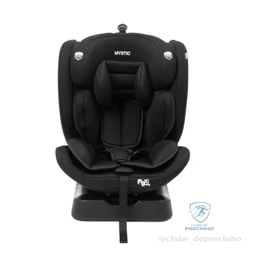 Cadeira de Carro Infantil Reclinável 5 Posições 0-36kg Mystic Preto Maxi Baby