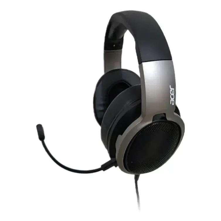 Headset Acer Office Ohw303 Com Microfone Omnidirecional Cabo Preto