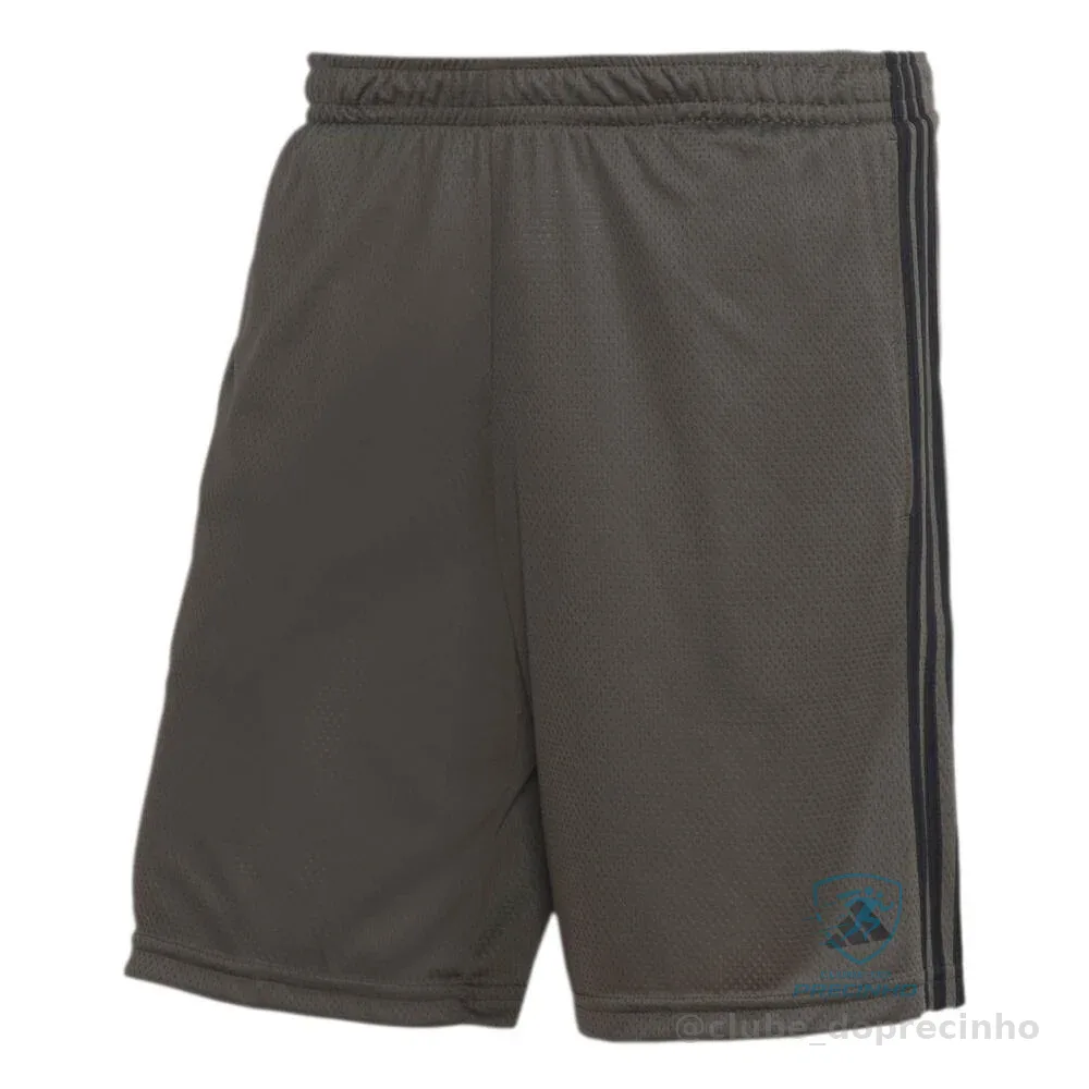 Short Masculino Adidas 3 Listras Aeroready Verde