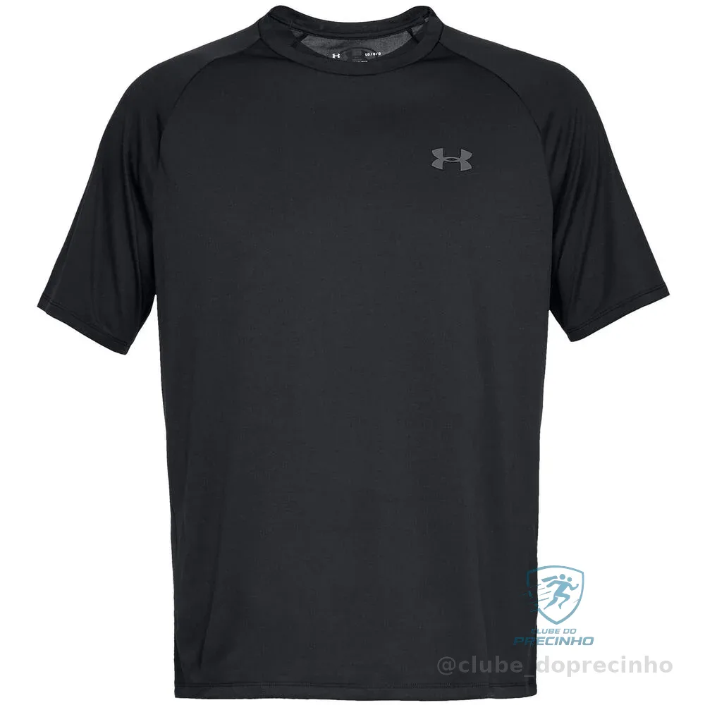 Camiseta Masculina de Treino Tech 2.0 Under Armour Preta