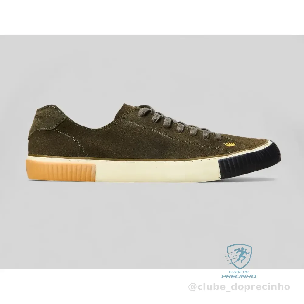 Tenis Osklen Street Camurca Triple Sole Masc Forest/preto/latex  