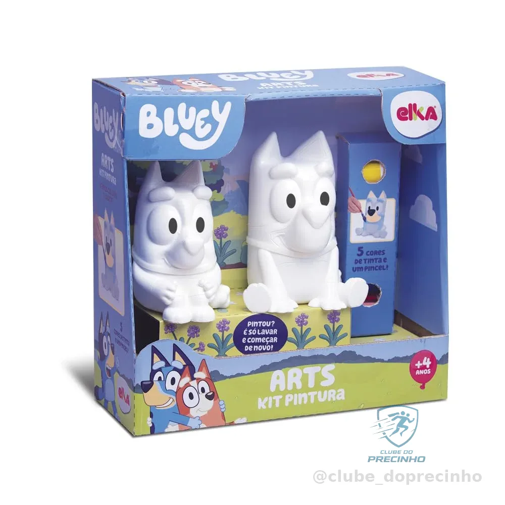 Elka, Arts Kit Pintura Bluey e Bingo