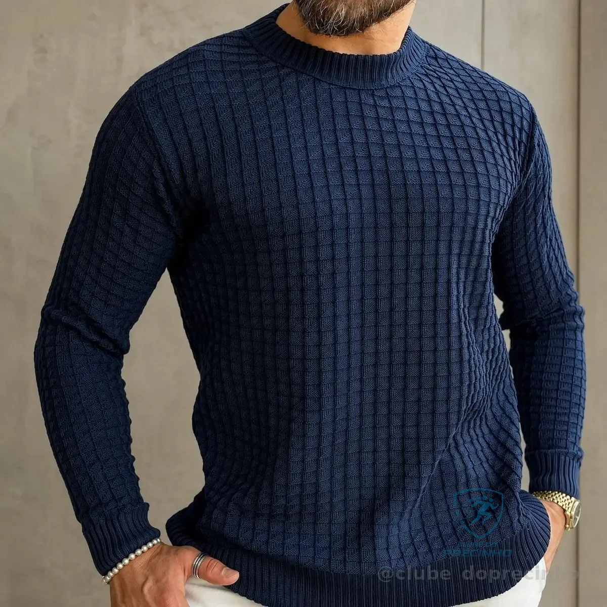 Blusa de Frio Suéter Lã Tricot Mercado Livre