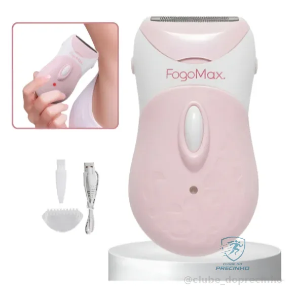 Depilador Elétrico Feminino Lavável Recarregável Portátil Facial E Corporal Shopee