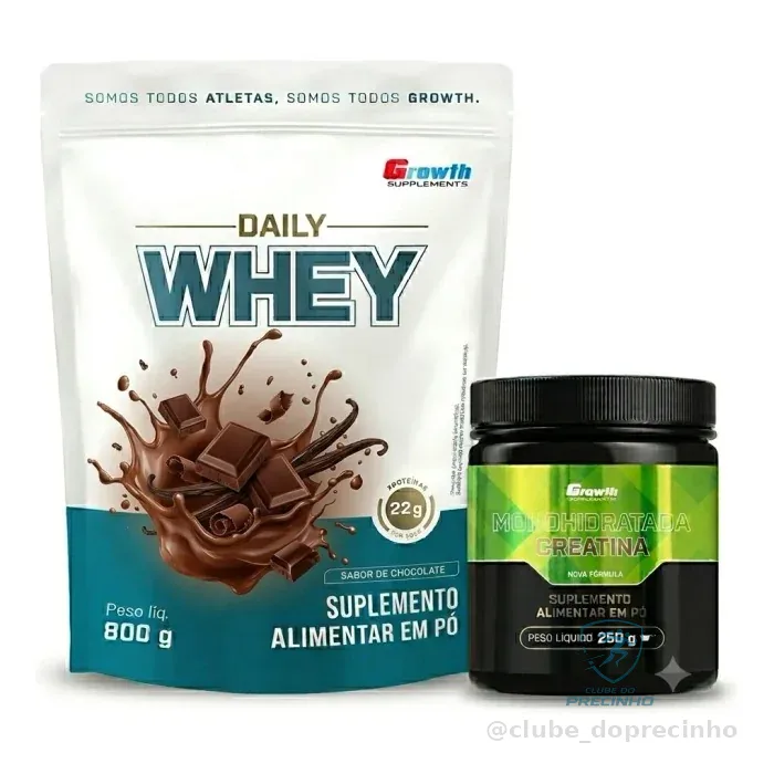 Kit Whey 800g + Creatina 250g Mercado Livre