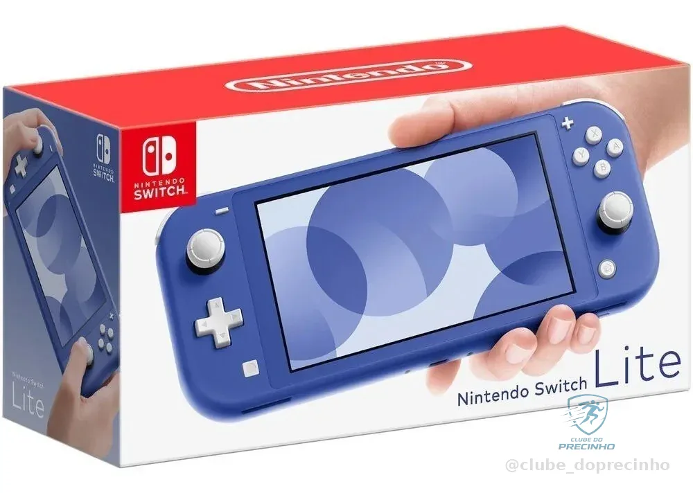 Nintendo Switch Lite 32GB Standard Azul Mercado Livre