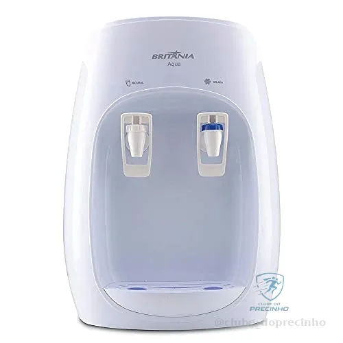 Bebedouro de Água Britânia Aqua BBE04BGF Branco Gelo Eletrônico Bivolt