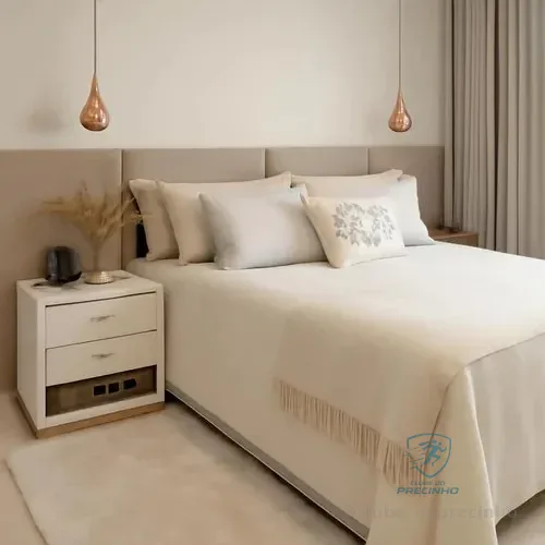 Cabeceira Modular Placa Estofada Adesiva 80x1,20 - 1 Unid.
