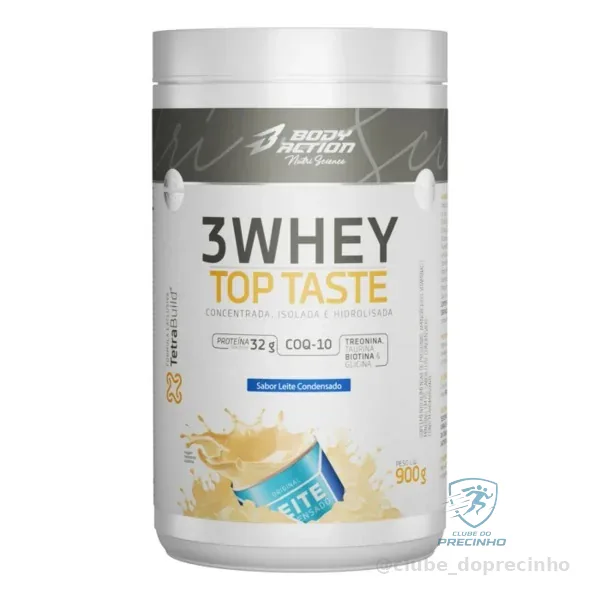 Whey 3W Top Taste 900g Leite Condensado Mercado Livre