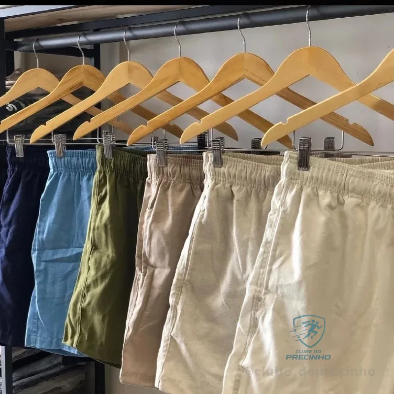 Kit 3 Shorts de Linho Voker Mercado Livre