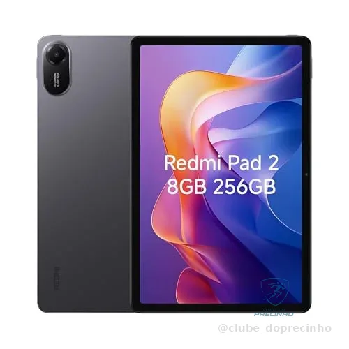 🔥 PARCELADO! Xiaomi Redmi Pad 2 apenas WiFi (sem chamadas ou texto) 27.9 cm 2.5K Octa Core 4 alto-falantes ROM global 9000mAh Bluetooth 5.3 8MP modelo 25040RP0AL (cinza grafite, 256 GB + 8 GB)