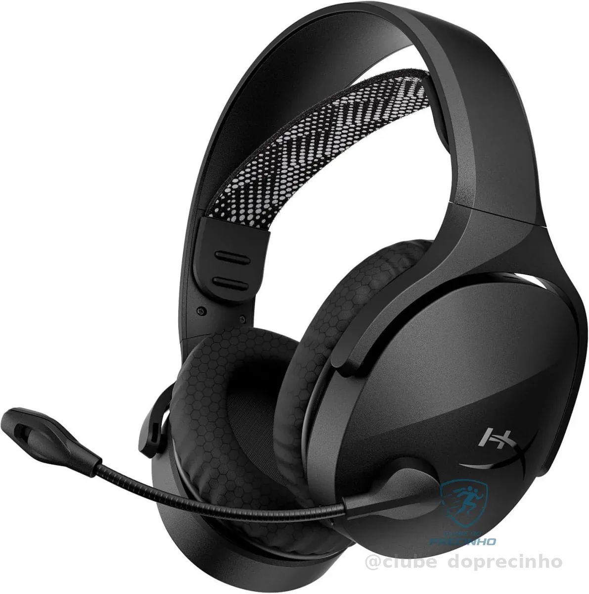 🔥 PARCELADO! Headset Gamer Sem Fio HyperX Cloud Jet | Bluetooth 5.3, Até 25h, Preto | AJ0T1AA