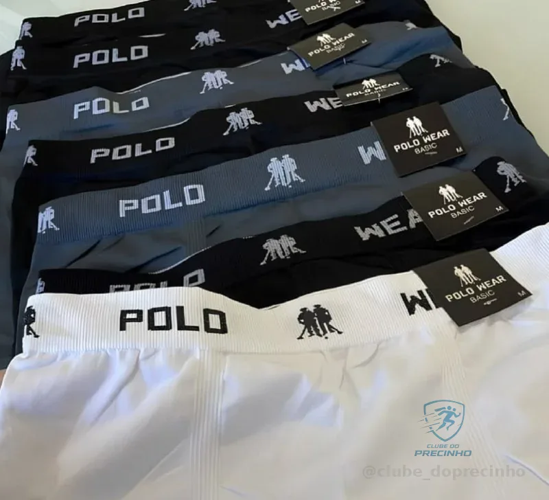 Kit 6 Cuecas Boxer Algodão Polo Wear Mercado Livre