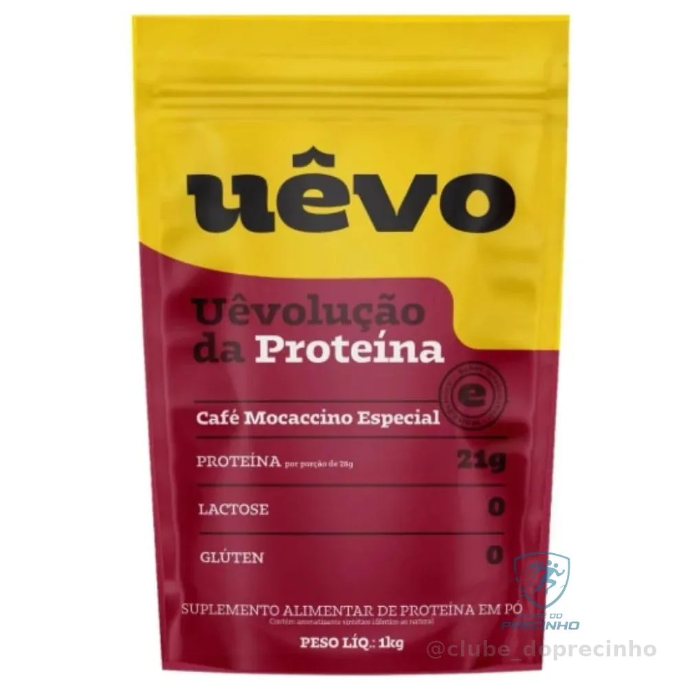 Proteína Uêvo 1kg Suplemento Proteico | Mocaccino
