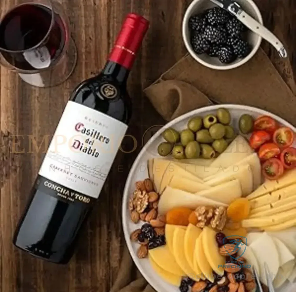 Vinho Chileno Tinto Seco Reserva Casillero Del Diablo Cabernet Sauvignon 750ml