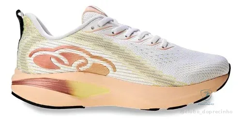 Tênis Esportivo Feminino Voa 2 Olympikus Branco Liso 39 Br
