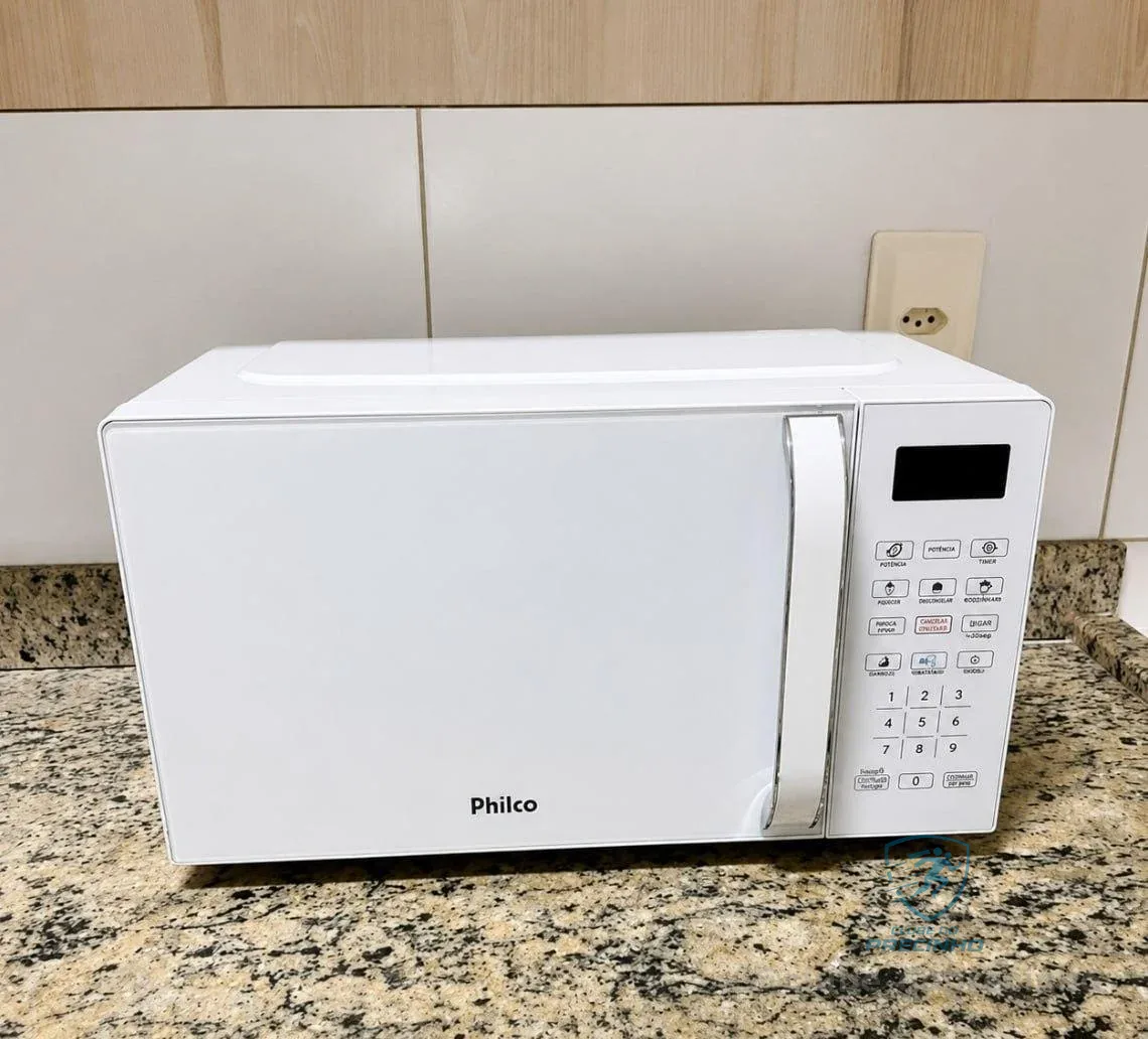 🔥 PARCELADO! Micro-ondas Philco 20l Branco Pmo23b 110v 110v
