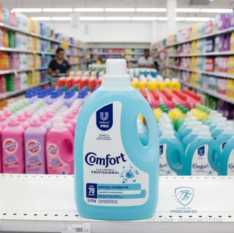Amaciante Comfort Lavanderia Profissional Maciez Intensa 5L