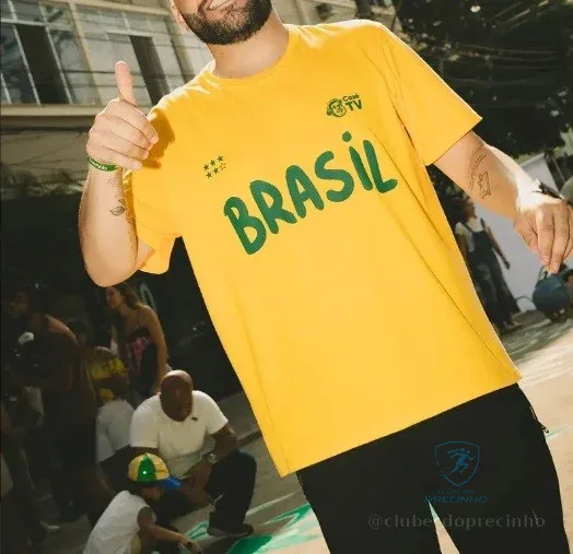Camisa 10 Amarela Traje CazéTV Mercado Livre