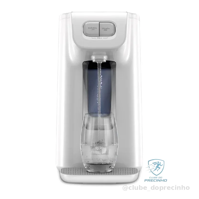 🔥 PARCELADO! Electrolux Purificador de Água Gelada Fria e Natural Motor Compressor reservatorio de 1,7L total Alerta troca de Filtro refil 6 meses ou 3000l Branco PC01B 220V
