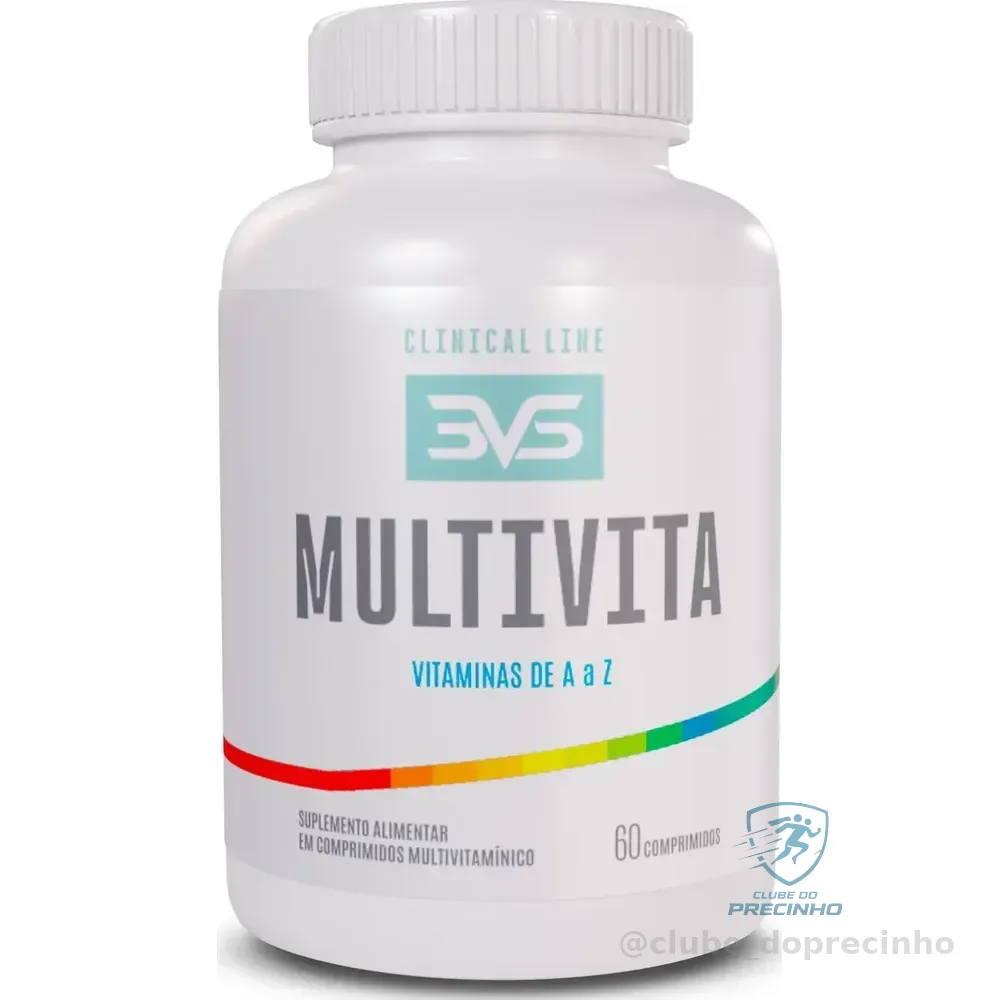 Multivitamínico De A A Zinco - Polivitamínico Com Fórmula Avançada E Concentrada - 60 Doses