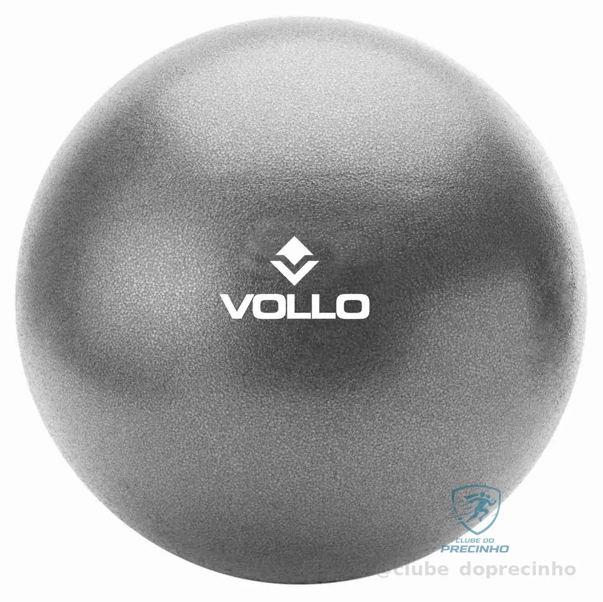 Mini Bola De Exercicios Cinza 25cm