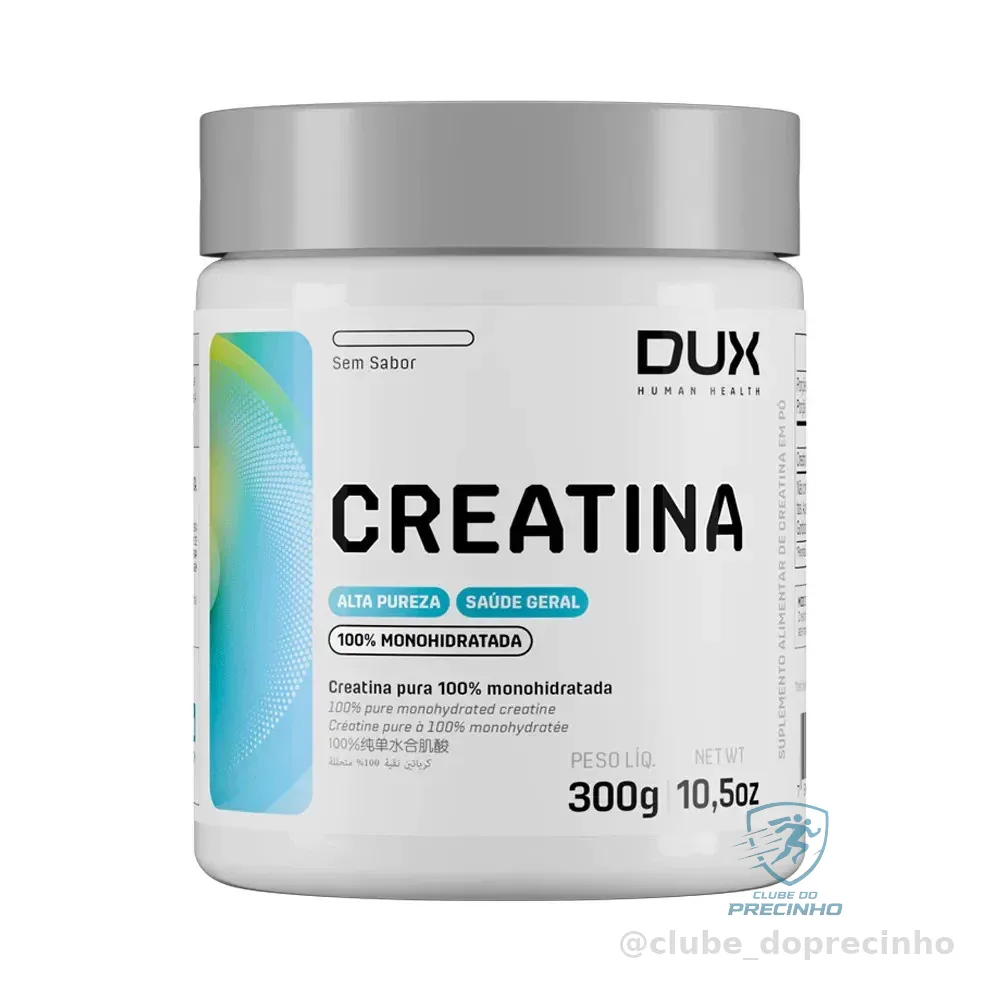 Envio Imediato - Creatina Dux n Monohidratada 300g - 100% ORIGINAL Shopee