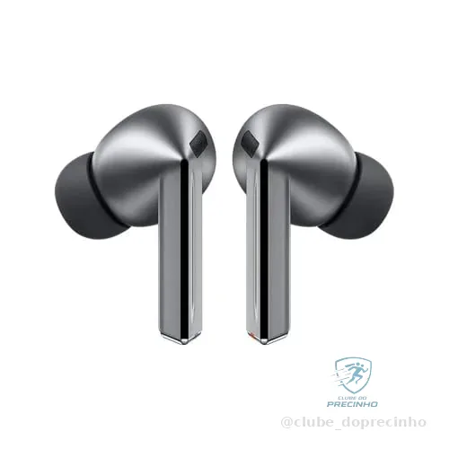 🔥 PARCELADO! Samsung Galaxy Buds3 Pro, Fone de Ouvido sem fio, Cancelamento de Ruído Inteligente, Galaxy AI - Cinza