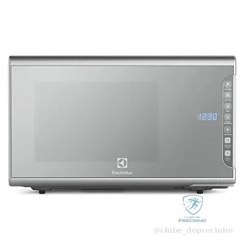 Micro-ondas Electrolux 31L Inox Espelhado com Painel Integrado e Função Tira Odor 220v MI41S