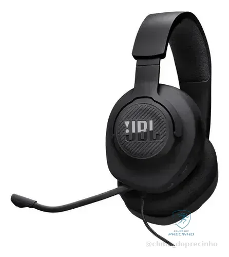 Headset Gamer Quantumsound Jblqtum100m2blk 100m2 Black Jbl Preto