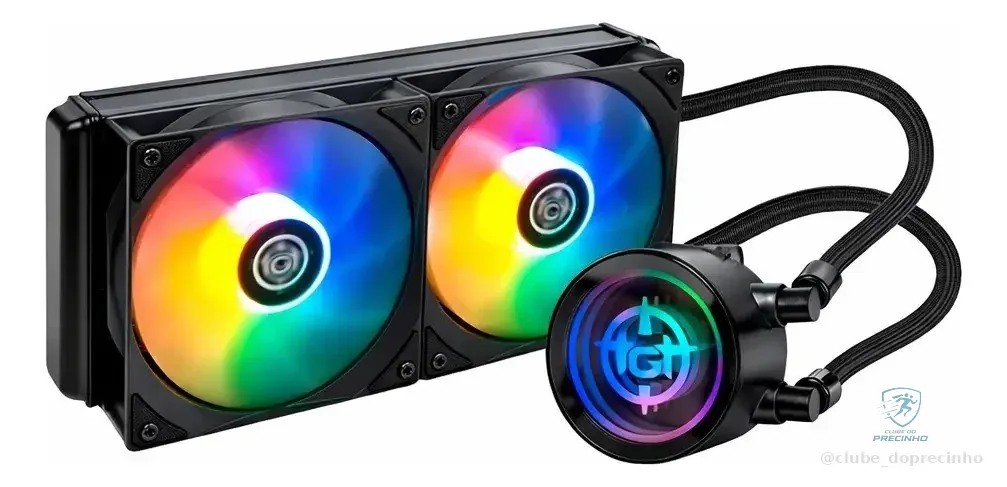 Water Cooler TGT Spartel V2 Preto Rainbow 240mm com TDP 260W Mercado Livre