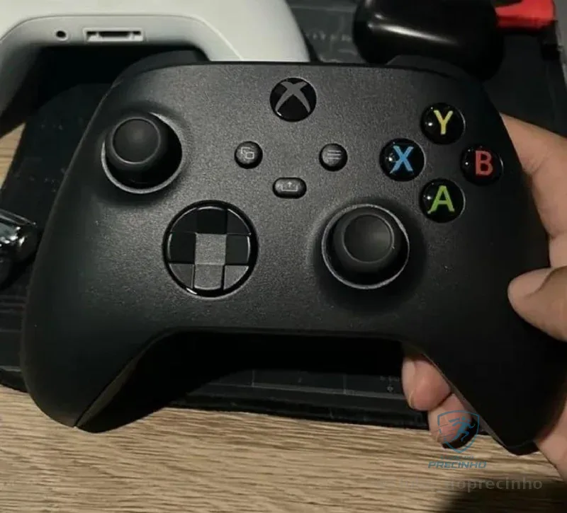 Controle Sem Fio para Xbox com cabo Usb-C - Preto Carbono (Carbon Black) [xboxseriesx,xboxseriess,windows,xboxone]