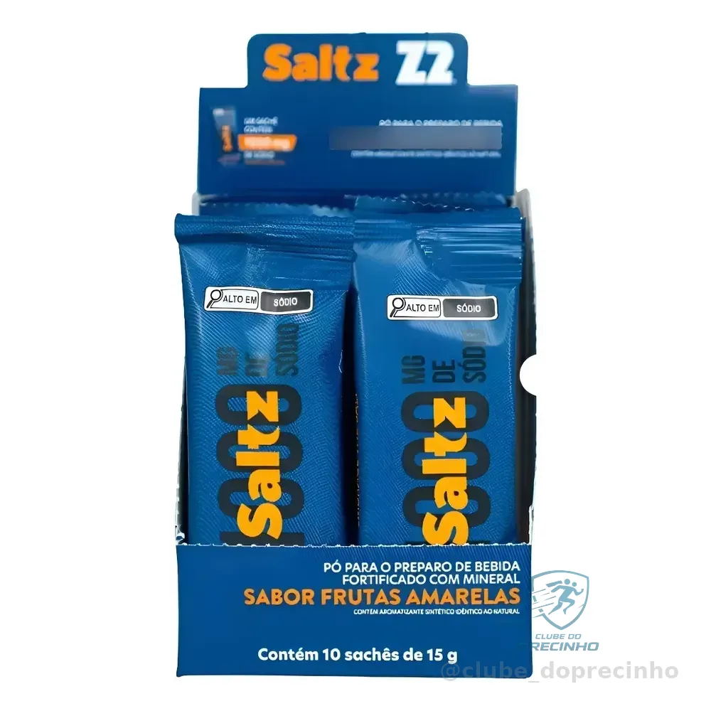 Z2 - Saltz 1000 Mg De Sódio - Cx 10 Sachês Frutas Vermelhas