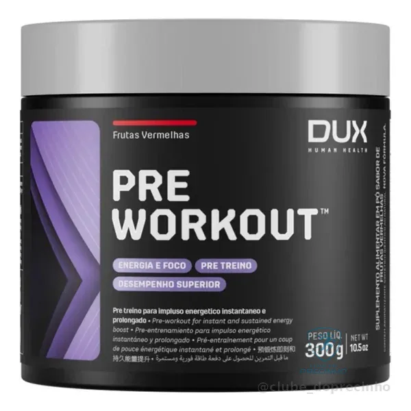 Pre Workout Dux Mango Twist Mercado Livre