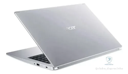 Notebook Acer Aspire 5, AMD Ryzen 5 5500U, 8GB RAM, SSD 256GB, Tela 15.6" FHD IPS, Prata, A515-45-R1AC