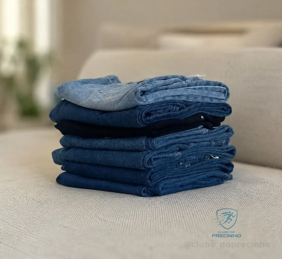 Kit Com 3 Calças Jeans Masculina Skinny Corte Tradicional Mercado Livre