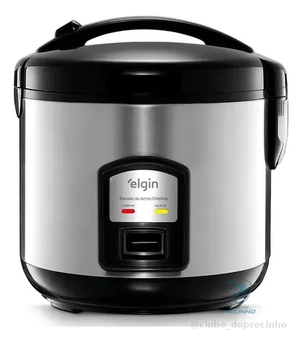 Panela Arroz Eletrica 10 Xicaras Inox 700w Rizzo Elgin 127v