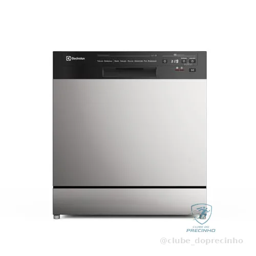 Electrolux Lava-Louça Electrolux 8 Serviços Inox com Programa Lava & Seca 50 min (LS08E) 220V