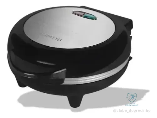 Omeleteira Antiaderente Elétrica Dupla 800w Mr. Cheff 110v Preto