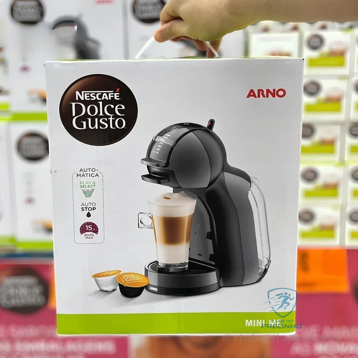 Cafeteira Nescafé Dolce Gusto Arno Mini Me Preta Preto 220v
