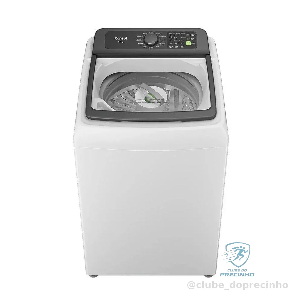 Lavadora Automática Consul CWN14ABANA - 14Kg, 580W, Branca