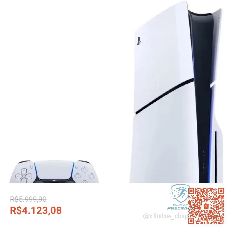 Console PlayStation 5 Edição Slim 1TB Disk CFI-2114 Com Garantia e Nota