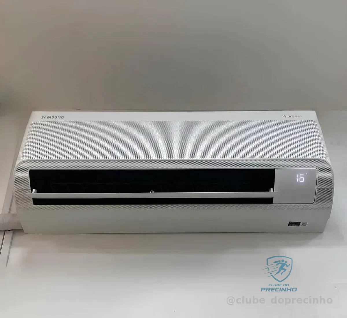 Ar Condicionado Samsung Split Hi Wall Inverter Windfree Ai 12.000 Btu Frio AR12DYFAAWKNAZ 220V