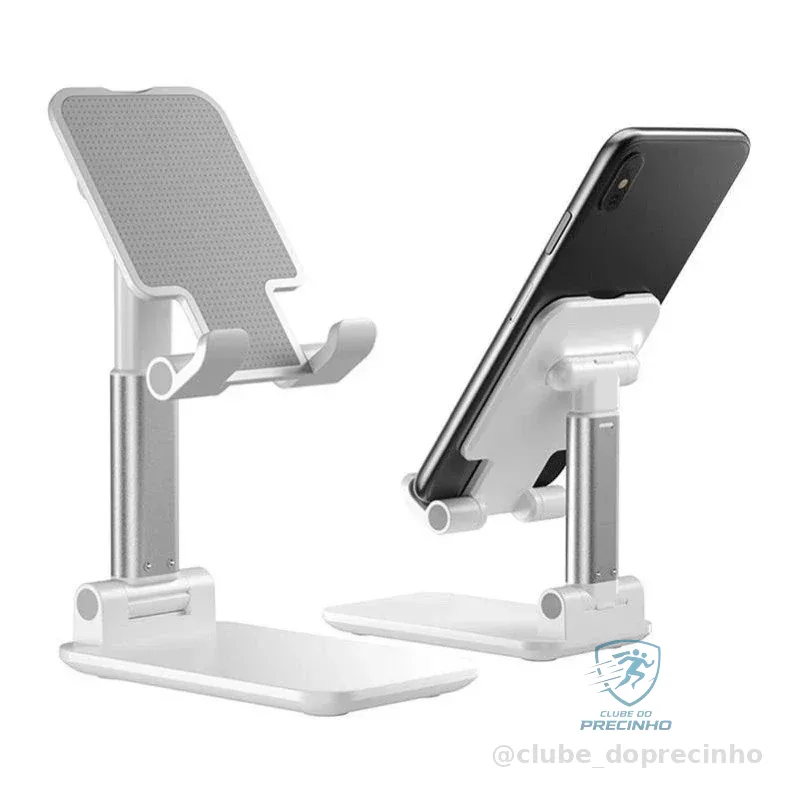 Suporte Ajustável Dobrável para Celular Tablet e Livros Universal