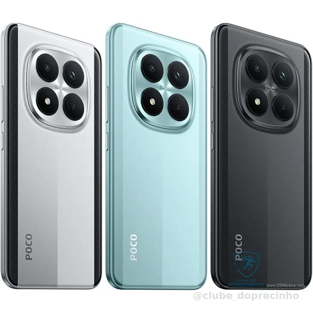Celular Novo Xiaomi Poco M8 5G 256GB 8GB RAM COM NFC Original Global Lacrado Pronta Entrega Custo Beneficio Com Capinha