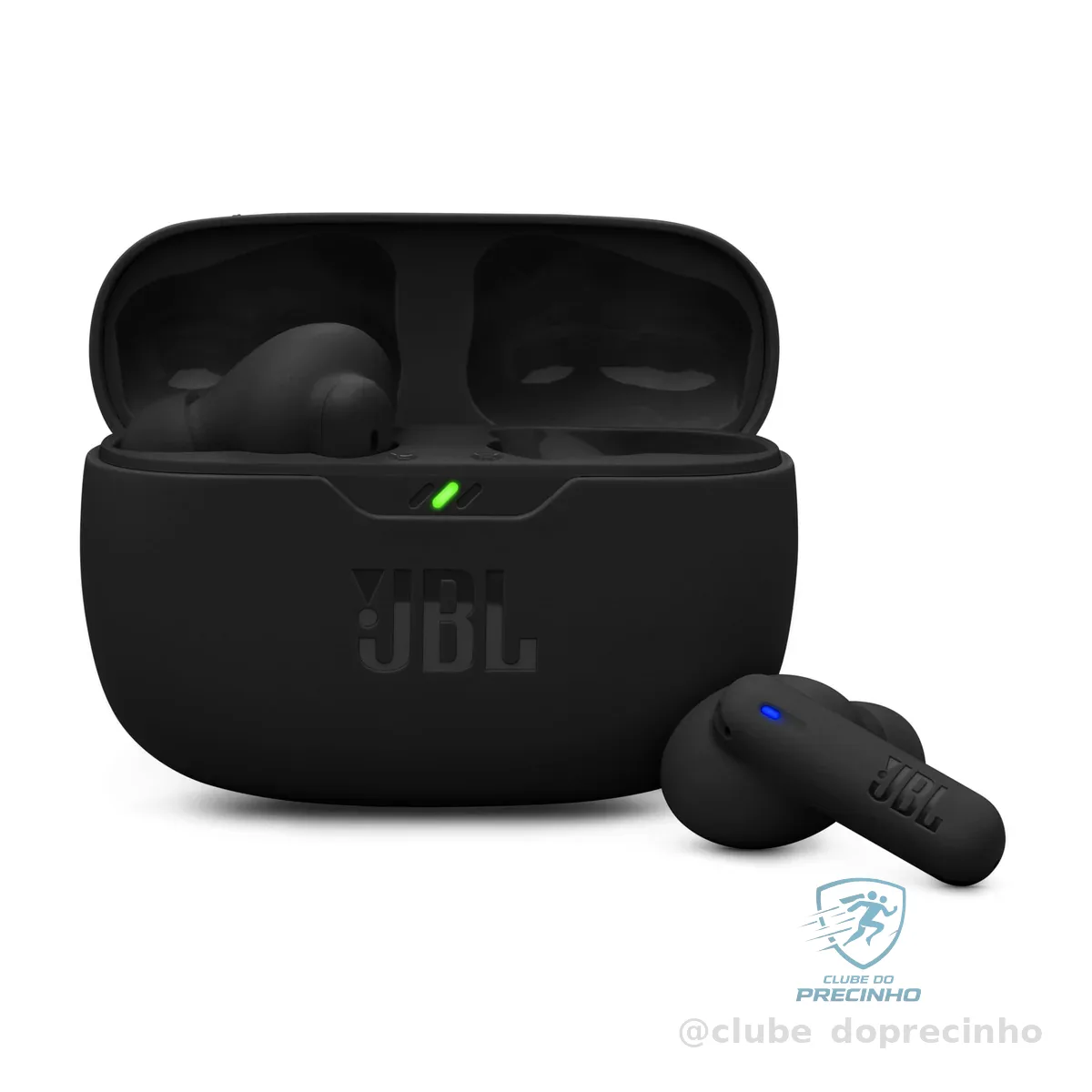 Fone de Ouvido Sem Fio, JBL, Bluetooth, Wave Beam 2, Intra Auricular, Sem Fio, Resistente À Água e Poeira - Preto