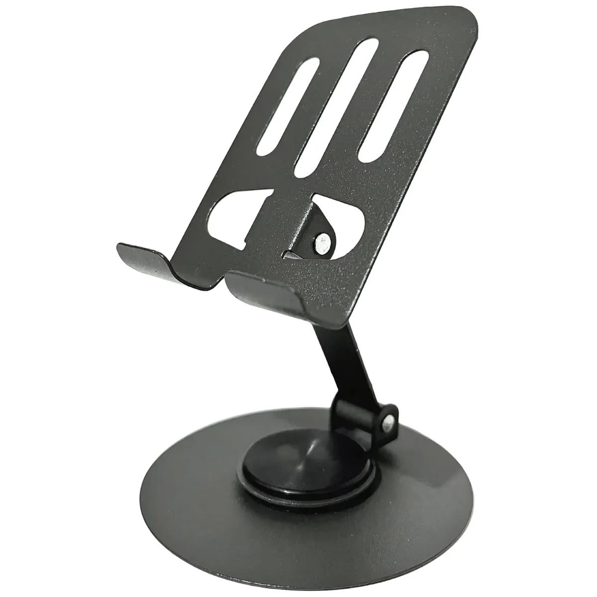 Suporte para Celular de Mesa com Rotação 360° – Alumínio, Dobrável e Portátil