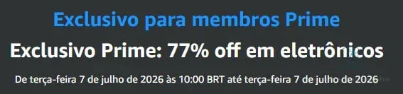🔥 CUPOM 77% OFF AMAZON!!