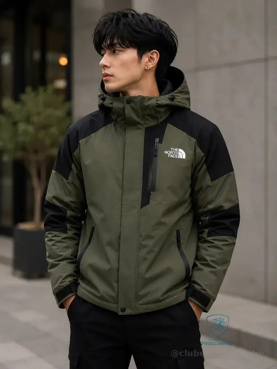 Jaqueta Puffer The North Face com Capuz Mercado Livre